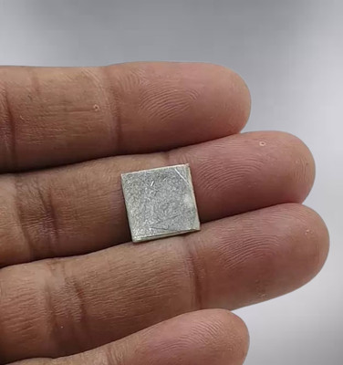 Shreenath Solid Silver Square Piece Silver/Chandi Ka Tukra Chokor Silver Yantra_I32 Silver Yantra