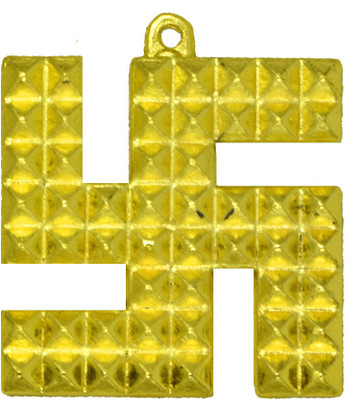 AFH Swastik Pyramid Astadhatu Brass Yantra(Pack of 1)