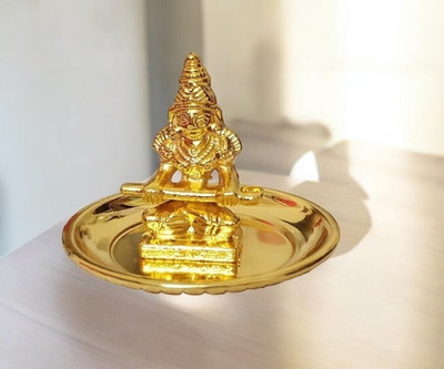 wiffo Annapurna_mata_murti_yantra_YNT-2P_002 Brass Yantra(Pack of 1)