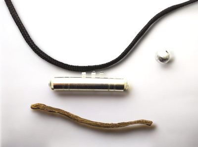 Zoltamulata Smashana Tulsi kavach with Instruction Manual Brass