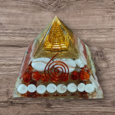 Fikup Orgonite Pyramid Laxmi Yantra Crystal Yantra(Pack of 1)