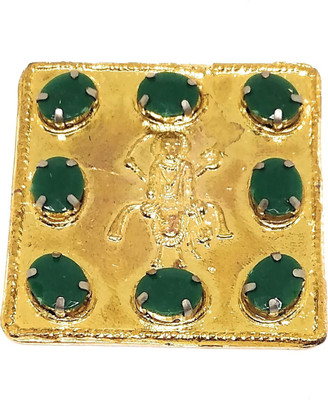 Astrosale Budh Yantra with Emerald Plated Yantra(Pack of 1)