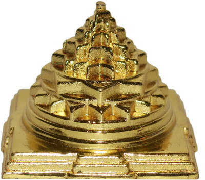 Aanshi shoppe Shree Multi Pyramid Geometric Brass Yantra(Pack of 1)