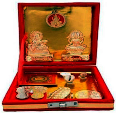 braj bazar Laxmi Ganesh Laxmi- Kuber Bhandari. Brass Yantra Brass Yantra(Pack of 12)