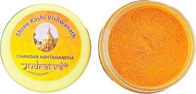 Neelkanth Pure Kesar Chandan Ashtagandha Tilak Tika Powder/ Wooden Yantra ( Pack of 1 )