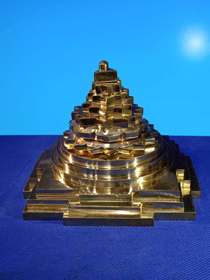 VSP VASTU SAMADHAN VSP VASTU SAMADHAN - 133 BRASS SHREE YANTRA ( SMALL ) Brass Yantra(Pack of 1)