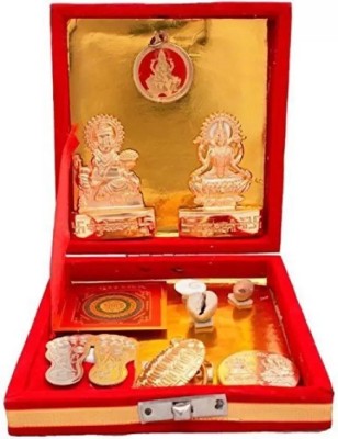 SOTNIX Laxmi Ganesh Shri dhan laxmi kuber bhandari yantra Brass Yantra(Pack of 1)