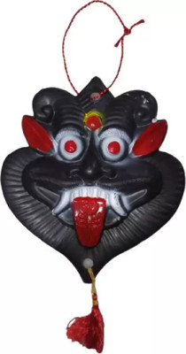 Dirghaanshi Najrota,Wall Hanging Nazar Battu-Evil Eye Protector Feng Shui & Vastu Showpiece Plastic Yantra(Pack of 1)