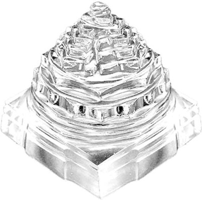 Dreamads Shree Yantra, Good Luck Shree Yantra PO1 (Transparent), Crystal Shree Yantra Crystal Yantra(Pack of 1)