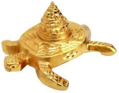 The Himalayan Collections Tortoise Shree Yantra to attract wealth Brass Yantra