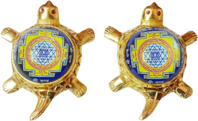 Balaji Traders Balaji Traders - Shree Yantra Tortoise Combo Aluminium, Glass Yantra(Pack of 1)