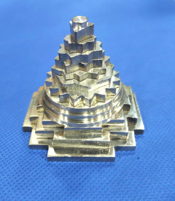 VSP VASTU SAMADHAN VSP VASTU SAMADHAN - 115 - VSP - BRASS SHREE YANTRA Brass Yantra(Pack of 1)