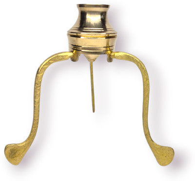 Hatekhori Brass Jal Patra for Shiv Puja & Abhishekam (Without Shivlingam) Brass Yantra(Pack of 2)