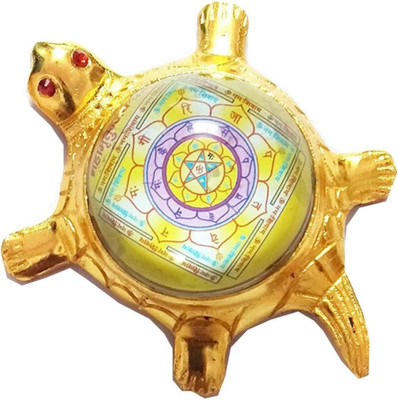 Balaji Traders Balaji Traders - Shree Mahamrityunjay Yantra Tortoise Aluminium, Glass Yantra(Pack of 1)