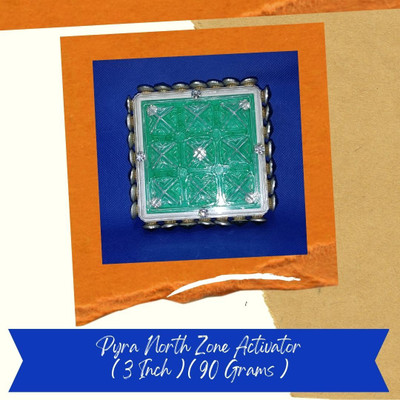 VSP VASTU SAMADHAN VSP VASTU SAMADHAN - 128 PYRA NORTH ZONE ACTIVATOR FOR NORTH Disha Fiber Yantra(Pack of 1)