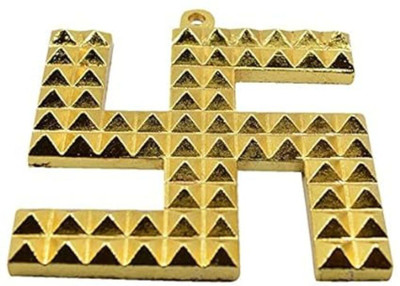 Rati Decor Swastik Vastu Pyramid Yantra for Home, Office Aluminium Yantra(Pack of 1)