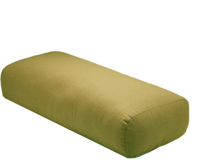 Sarveda Rectangular Bolster Yoga Blocks(Green Pack of 1)