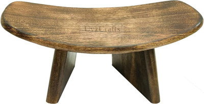 Uvz Crafts® Wooden meditation bench, foldable bench, yoga bench, seiza bench, adjustable Yoga Blocks(Brown Pack of 1)