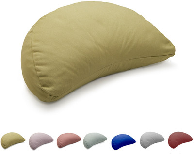 Sarveda Luna Shaped Crescent Zafu Yoga Blocks(Green Pack of 1)