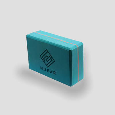 Ngear Yoga Blocks Yoga Brick Gym Exercise Eva Foam Yoga Blocks Yoga Foam Block Yoga Blocks(Blue Pack of 1)