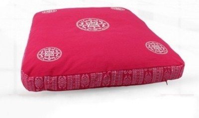 Luvottica Zabuton Meditation Cushion Seat (Cotton Filling) for Yoga & Meditation Yoga Blocks(Multicolor Pack of 1)