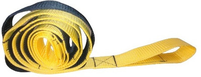 Fitcozi Yoga Belt 10 Loop Belt for Women and Men/Yoga Strap for Stretching Polyester Yoga Strap(Yellow, Black)