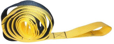 GSI Yoga Belt 10 Loop Belt for Women and Men/Yoga Strap for Stretching Polyester Yoga Strap(Yellow, Black)