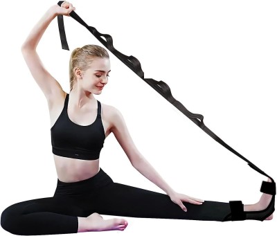 Fitness Scout YGSTANK06 Polyester Yoga Strap(Black)