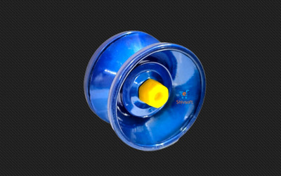 Shivsoft Suspended Wind Spinner(Blue)