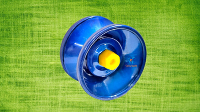 Shivsoft Suspended Wind Spinner(Blue)