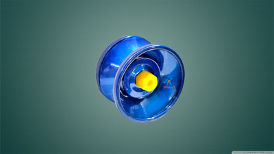Shivsoft Suspended Wind Spinner(Blue)
