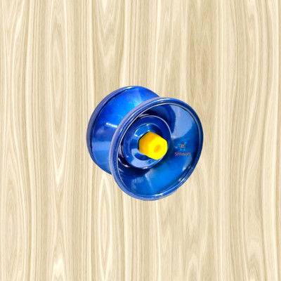Shivsoft Suspended Wind Spinner(Blue)