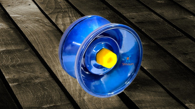 Shivsoft Suspended Wind Spinner(Blue)