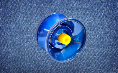 Shivsoft Suspended Wind Spinner(Blue)