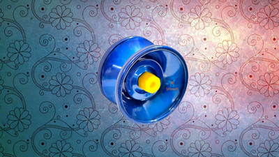 Shivsoft Suspended Wind Spinner(Blue)