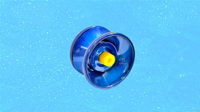 Shivsoft Suspended Wind Spinner(Blue)