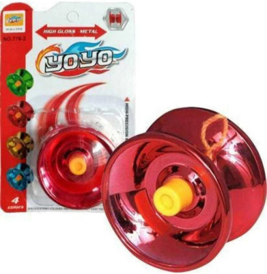 RM CREATION Yo-Yo high Speed SpinneR (Metal ) With Fine bearing For Kids (RED) Yoyo Holster