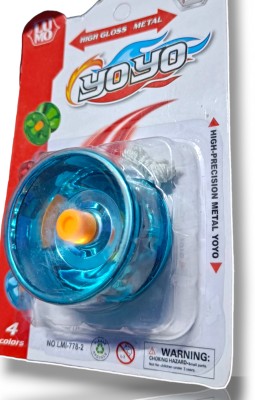 RM CREATION Yo-Yo high Speed Spinner (Metal ) With Fine bearing For Kids (Yellow) Yoyo Holster