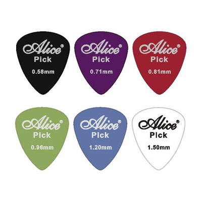 ALICE Smooth Nylon AP100E Guitar Pick(Pack of 6)