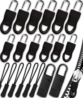 VENEXA 20pcs Zipper Pulls Replacement Kit, Universal Zipper Puller Zipper Pull