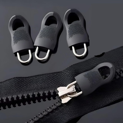 MARMORIS ECOM 3 Pcs Zipper Pulls, Universal Detachable Zipper Puller for Bags, Coat, Purses Zipper Pull