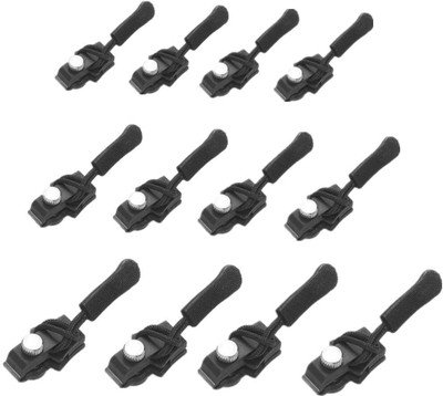Shuang You Zipper Repair Kit, 12pcs 3 Different Size Universal Replacement Zipper Pulls Zip Zipper Pull