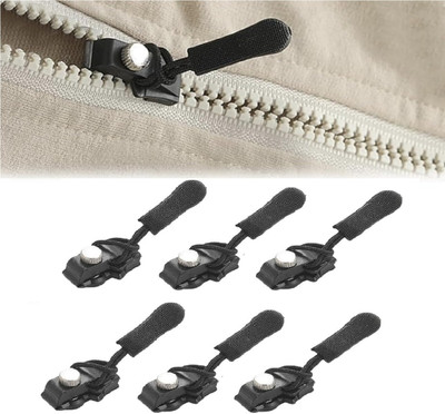 avnish ipper Repair Kit, Instant Zipper Sliders with Nylon Pull Tabs Zipper Pull
