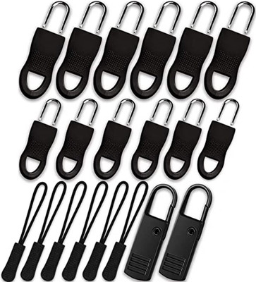 Niralasa 20Pcs Zipper Pulls Replacement Kit, Universal Zipper Puller, Detachable Zipper Pull