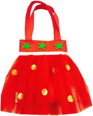 

Lill Pumpkins Red CMS Tutu Bag Christmas Stocking(Pack of 1)