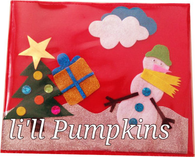 

Lill Pumpkins Red Envelope Folder Christmas Stocking(Pack of 1)