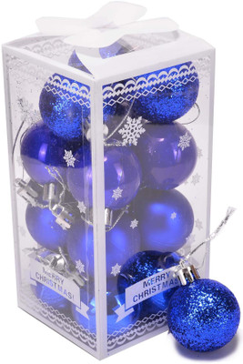 

Shrisay Ventures SVC073BL Topper Ornaments Pack of 16