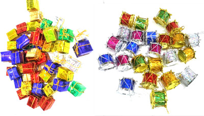 

99DailyDeals R250 Set Of 100 Box And Drum For Christmas Decoration Hanging Ornaments Pack of 100