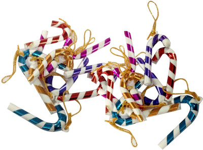 

Unique Arts ColorfulSticks24 Hanging Ornaments Pack of 24