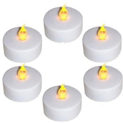 

TeEye LED Candle(White, Pack of 6)